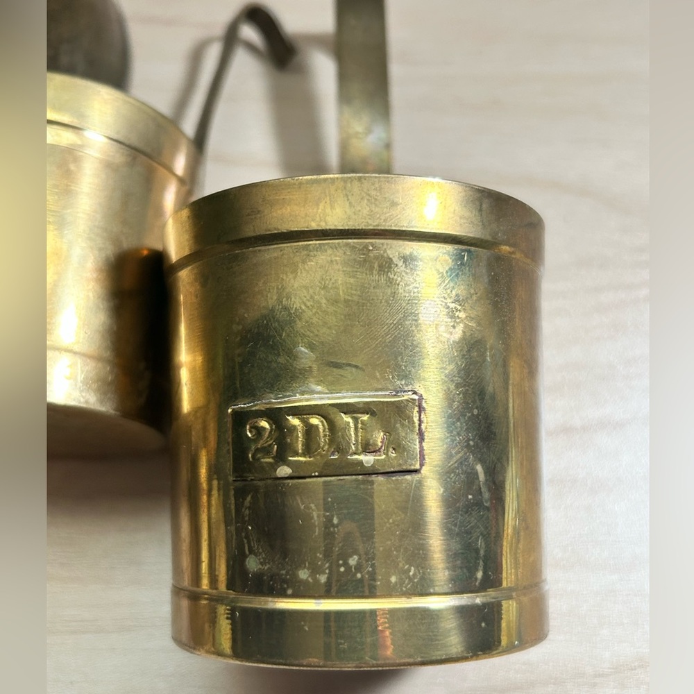 Antique Kitchen Milk Measures Set of 4 - Picture 8 of 9